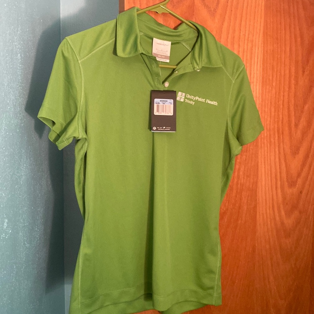 Nike golf green polo